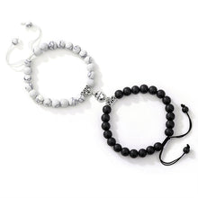 Load image into Gallery viewer, A Pair Of Magnetic Couple Bracelets Induce Vibration
