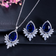 Load image into Gallery viewer, Zircon Necklace Set Chain Jewelry Set
