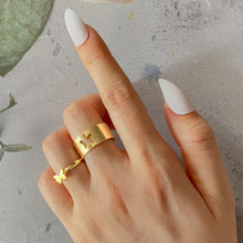 Load image into Gallery viewer, Hot Selling Creative Personality Butterfly 2-Piece Set Ins Same Punk Style Couple Ring