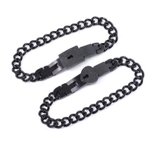 Load image into Gallery viewer, Titanium Steel Couple Love Lock, Bracelet, Key Set, Necklace