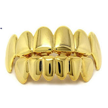 Load image into Gallery viewer, Halloween Prom Gold Braces Spike Dress Up