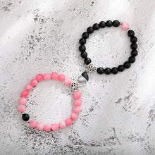 Load image into Gallery viewer, A Pair Of Magnetic Couple Bracelets Induce Vibration