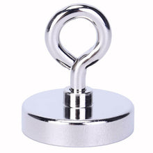 Load image into Gallery viewer, Fishing Magnet with Lifting Ring Magnetic Retrieving Lake Treasure Hunt Collects