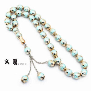 Muslim Rosary Beads TASBIH Islamic Praise Beads Tesby Sea Bean Beans Muslim Cross-Border Supply Arab