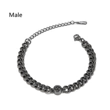 Load image into Gallery viewer, Titanium Steel Men And Women Personalized Photo Projection Custom Family Gathering Pet Couple Birthday Memory Bracele