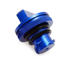 Load image into Gallery viewer, Fit 2013-2017 Dodge Ram Magnetic Aluminum Fuel Gas Caps &amp; DEF Caps Blue Set