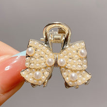 Load image into Gallery viewer, Half-tie Ponytail Clip On The Back Of The Head Small And Exquisite Clip Exquisite Small Pearl Hairpin