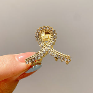 Half-tie Ponytail Clip On The Back Of The Head Small And Exquisite Clip Exquisite Small Pearl Hairpin
