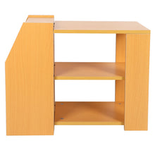 Load image into Gallery viewer, 3 Tier Modern Bookshelf Storage Rack Sofa Side Table For Living Room Home Office Furniture