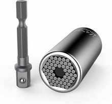 Load image into Gallery viewer, Universal Socket Wrench Alligator Magical Grip Multi Shapes Tool Drill Adapter