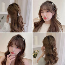 Load image into Gallery viewer, Half-tie Ponytail Clip On The Back Of The Head Small And Exquisite Clip Exquisite Small Pearl Hairpin