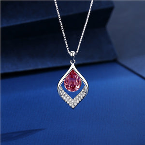 Necklace - S925 Sterling Silver Baoyi Dragon Crystal