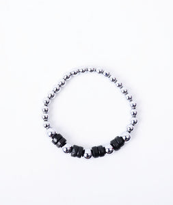 Black Blend 925 Silver Bracelet