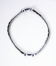 Load image into Gallery viewer, Tiny Silver Steel Bracelet &quot;Posh Series&quot;