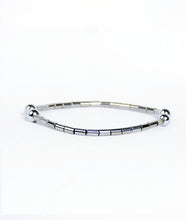 Load image into Gallery viewer, Tiny Silver Steel Bracelet &quot;Posh Series&quot;