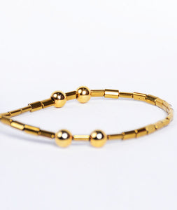 Tiny Gold Steel Bracelet "Posh Series"