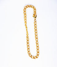 Load image into Gallery viewer, Gold Chain Steel Bracelet