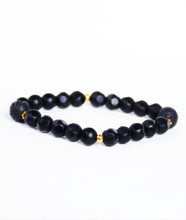 Load image into Gallery viewer, Dotted Matte Black Bracelet