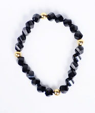 Load image into Gallery viewer, Twisted Stoned Gold Blend Bracelet