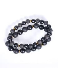 Load image into Gallery viewer, 2-In-1 Lava/Onyx Blend Bracelet