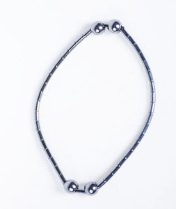 Tiny Grey Steel Bracelet "Posh Series"